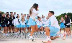 أول عرض زواج في القرية الأولمبية في أولمبياد باريس